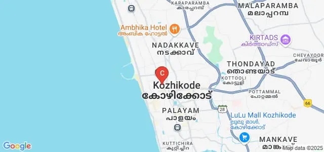 SNES College of Arts Commerce and Management, Kozhikode Map