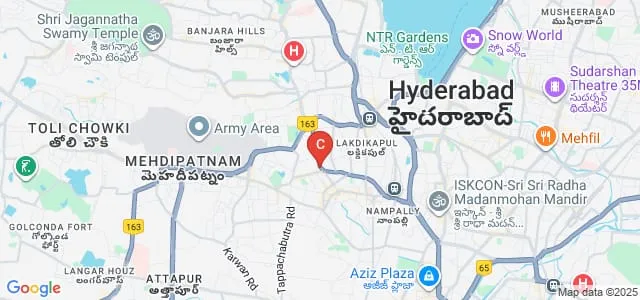 Vijayanagar College of Commerce, Hyderabad Map