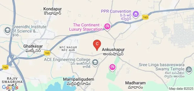 Princeton Institute of Engineering and Technology for Women, Ghatkesar Map