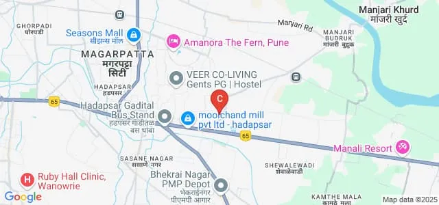 Pune District Education Association's College of Pharmacy, Hadapsar Map