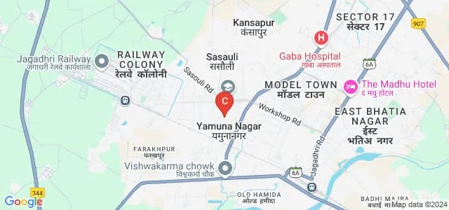 Institute of Science and Technology, Klawad Map