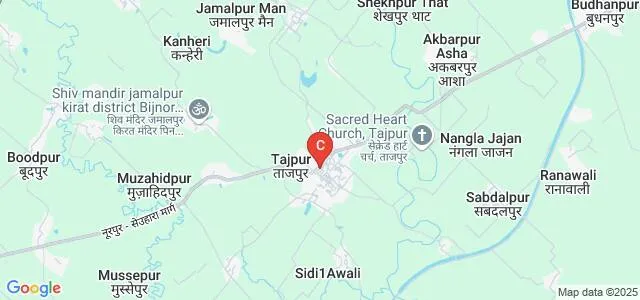 RGNP Degree College, Bijnor Map