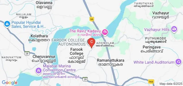 Farook Institute of Management Studies, Kozhikode Map