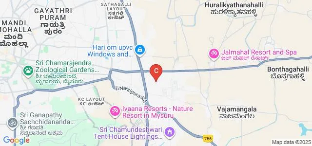 Cauvery College of Life Science and Management, Mysuru Map