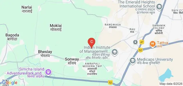 Indore Institute of Pharmacy, Indore Map
