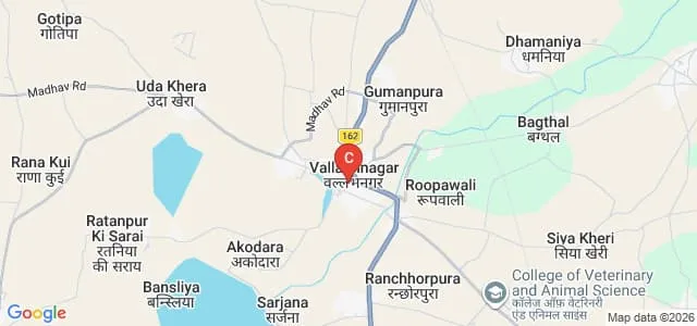 Rana Pratap Mahila Teachers Training College, Udaipur Map