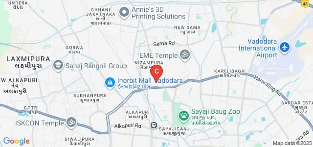 Polytechnic, Maharaja Sayajirao University of Baroda, Vadodara Map