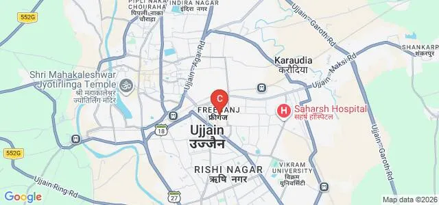 Advance College, Ujjain Map