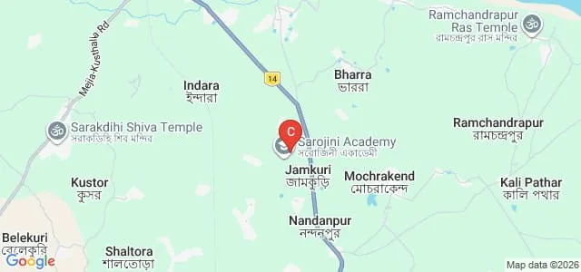 Sarojini Academy, Mejia Map