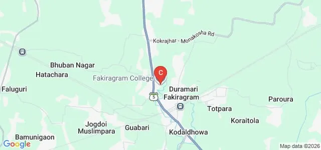 Fakiragram College, Kokrajhar Map