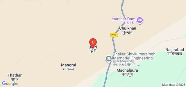 Prof Brijmohan Mishra Institute of Medical and Technical Sciences, Burhanpur Map