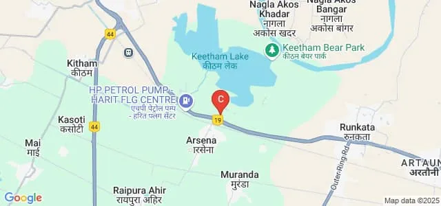 Anand Engineering College, Agra Map