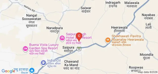 Ahangran Girls College, Jaipur Map
