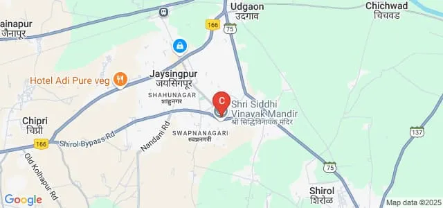 Dr JJ Magdum College of Engineering, Jaysingpur Map