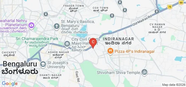 St Anne's Degree College for Women, Bangalore Map