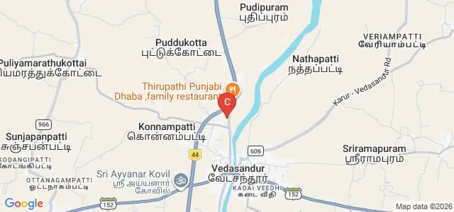 KR College of Education, Dindigul Map