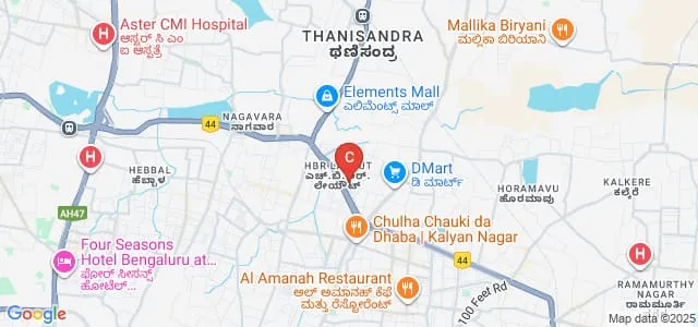 VBR Degree College, Bengaluru Map