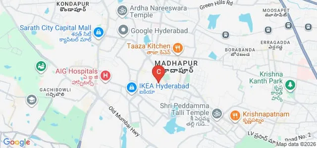 Sri Venkateshwara College of Pharmacy, Hyderabad Map