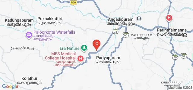St Mary's College, Malappuram Map