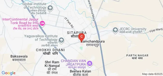 Mahatma Gandhi Physiotherapy College, Jaipur Map