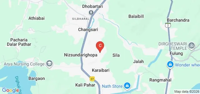Dr Bhupen Hazarika Regional Government Film and Television Institute, Guwahati Map