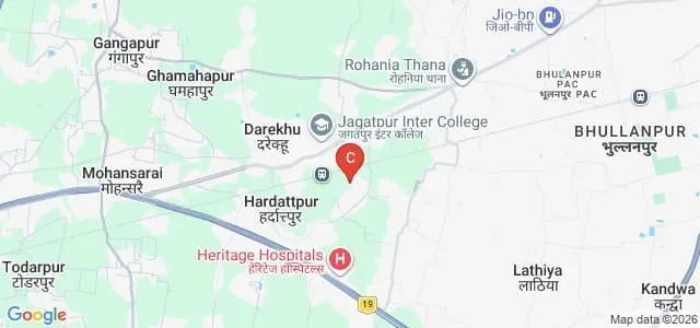 Jagatpur PG College, Jagatpur Map