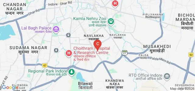 Shri Sai Baba College for Teachers Training, Indore Map