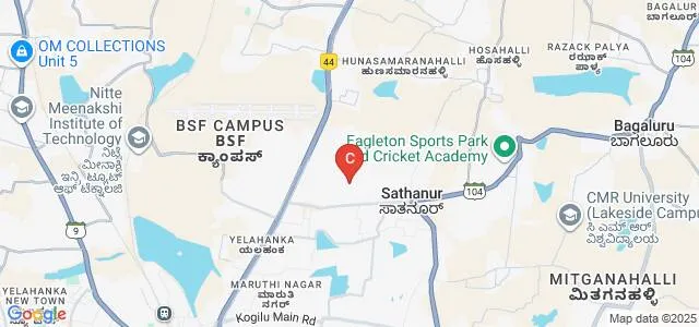 Brindavan College of Architecture, Bangalore Map