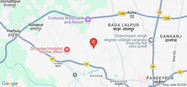 Sri Agrasen Kanya PG College, Varanasi Map