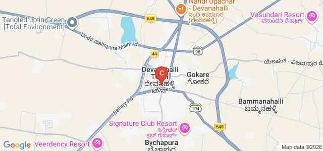 Sri Krishna College of Education, Devanahalli Map
