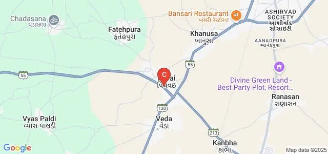 Grow More Institute of Science, Himatnagar Map