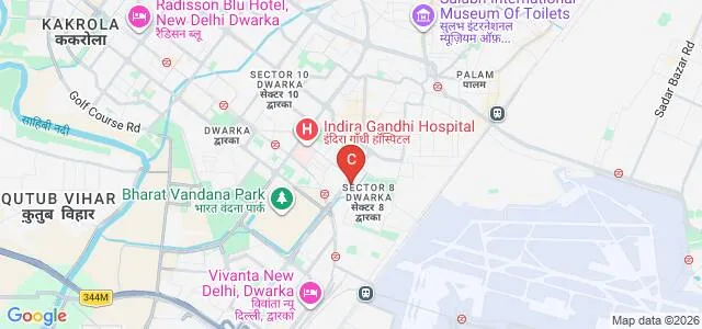 Apeejay School of Management, Delhi Map