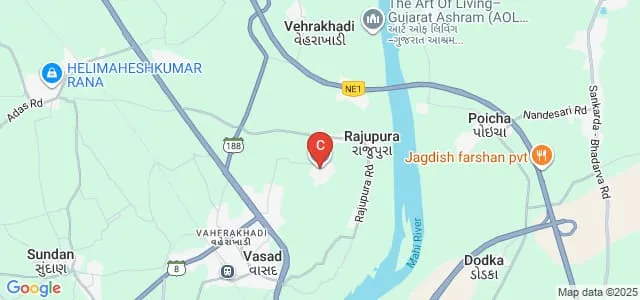 College of Architecture, Sardar Vallabhbhai Patel Institute of Technology, Anand Map