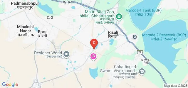Dr Rajendra Prasad College of Nursing, Durg Map