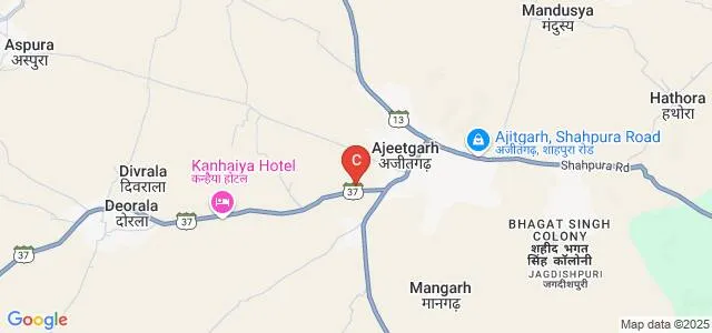 Ajeetgarh PG College, Sikar Map