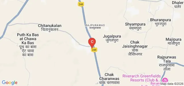 NIMS Institute of Journalism and Mass Communication, NIMS University, Jaipur Map