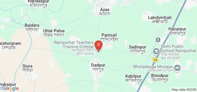 Rampurhat Teachers Training College, Birbhum Map
