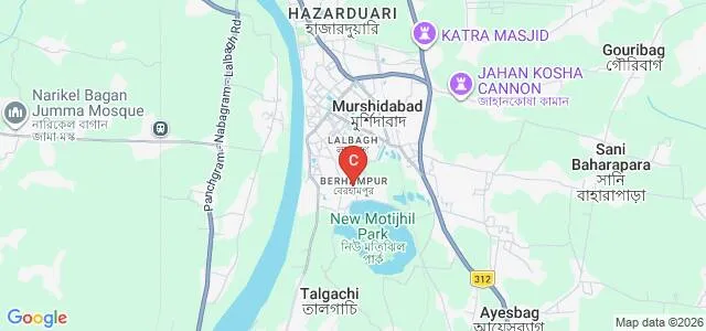 Pandit Raghunath Murmu Teachers Training College, Murshidabad Map