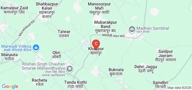 Durga Mahavidyalaya, Sambhal Map