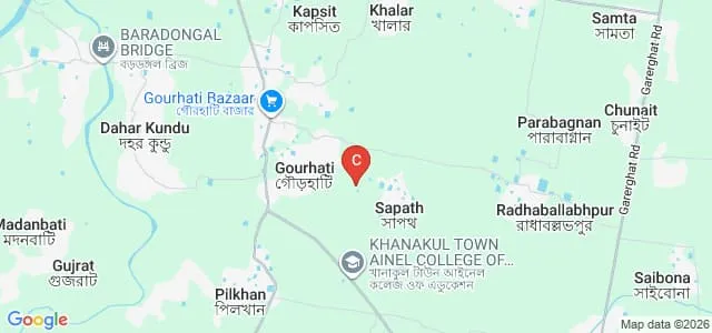 Ainel College of Education, Hooghly Map