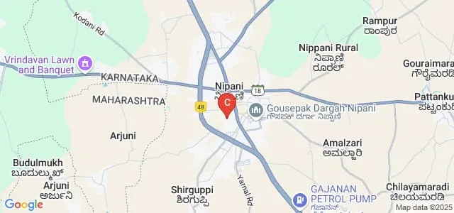 VSM'S Arts, Commerce and Science Degree College, Nipani Map