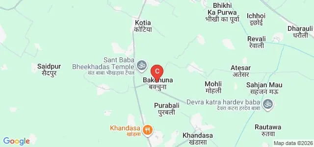 Sant Bheekha Das Ramjas Mahavidyalaya, Faizabad Map