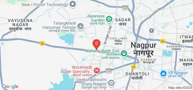Department of Business Management, Rashtrasant Tukadoji Maharaj Nagpur University, Nagpur Map