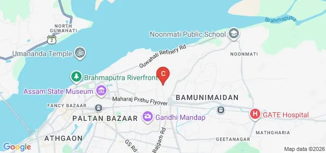 Assam Engineering Institute, Guwahati Map