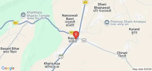 BLM Institute of Technology and Management Sciences, Jhunjhunu Map