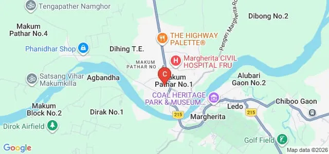 Margherita College, Tinsukia Map