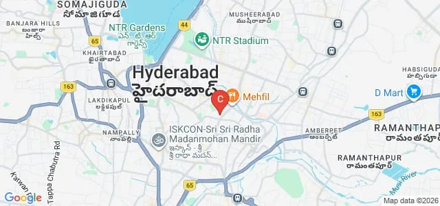 Bharat Degree and PG College for Women, Hyderabad Map