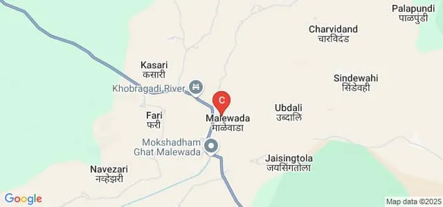 Adv Vitthalrao Banpurkar Memorial Arts and Commerce College, Malewada Map