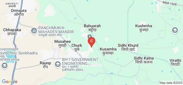 Swami Harsewanand Mahavidyalaya, Sonbhadra Map