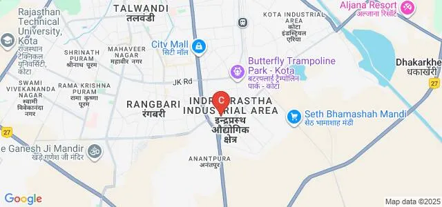 Om Kothari Institute of Management and Research, Kota Map